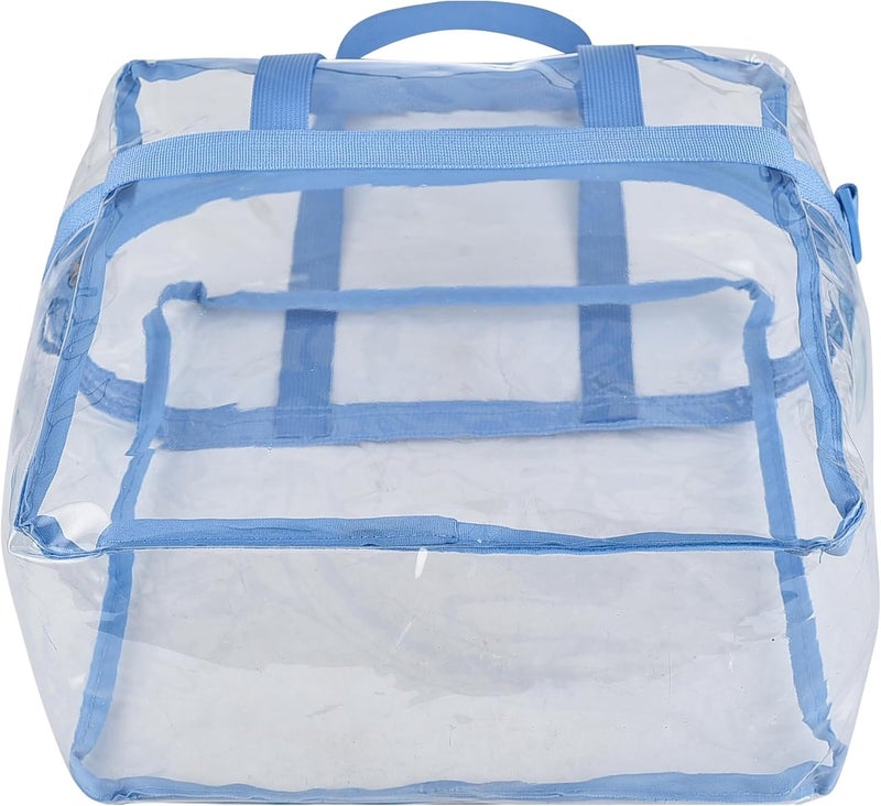 USPECLARE Clear Tote Bag for Stadium Events, 12x6x12 Transparent Stadium Bag for Work, Sports Games,Gym，Concerts - Image 4